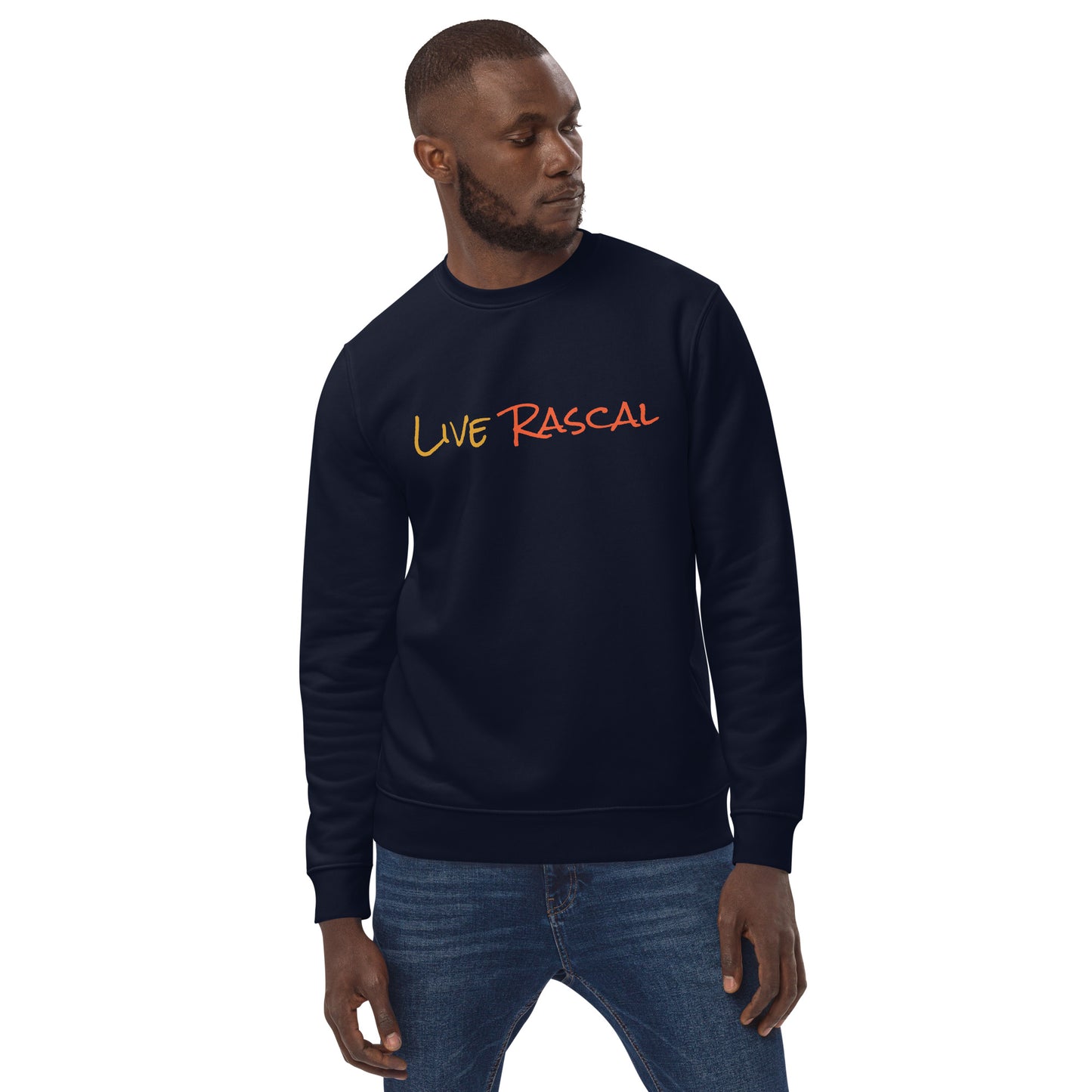 Live Rascal - "Nature Fusion" French Navy eco Sweatshirt