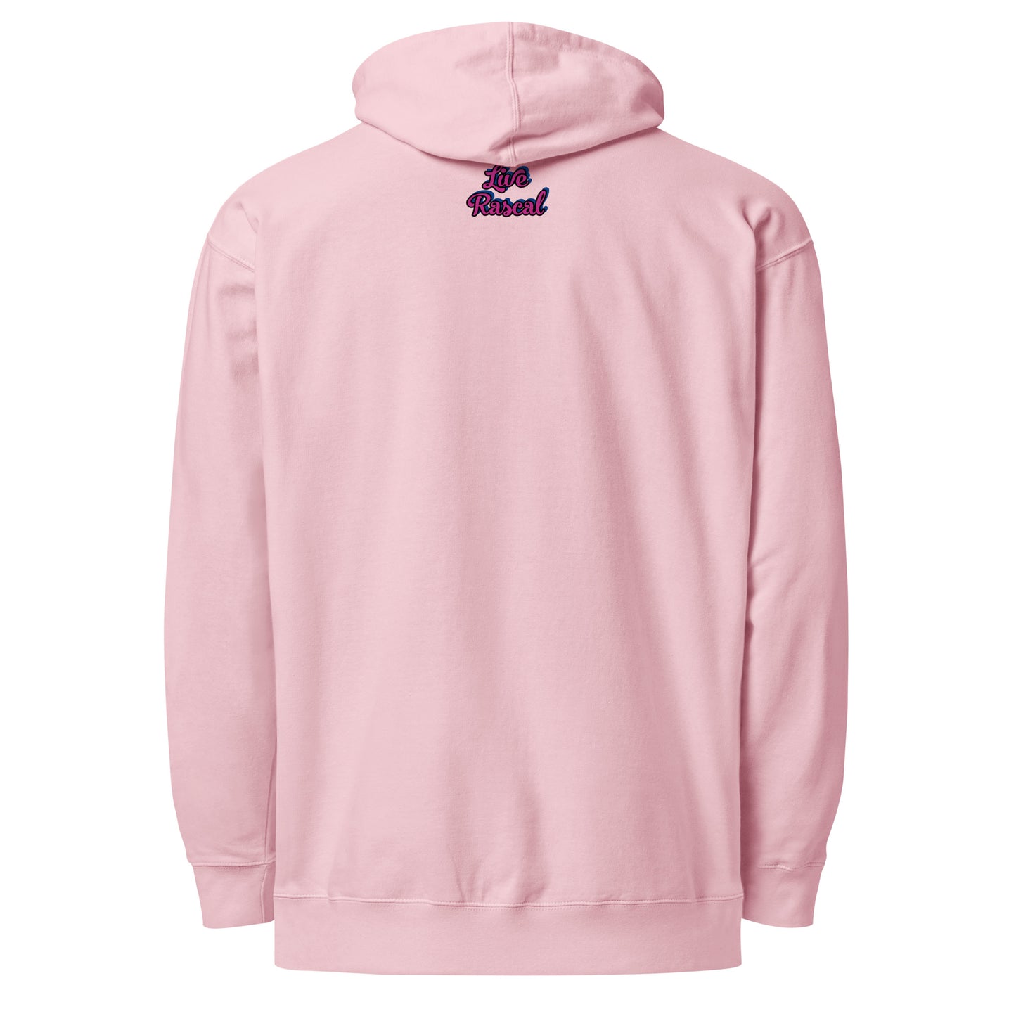 Live Rascal - "Electric Pink Fusion" Women's hoodie