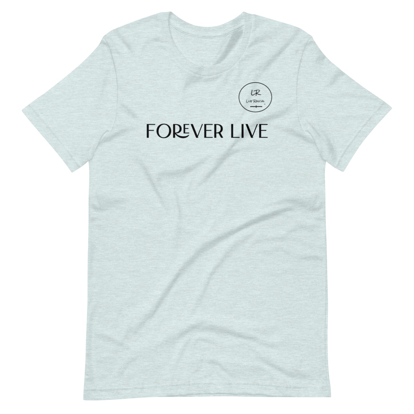 LR - Mint "Forever Live" Unisex t-shirt