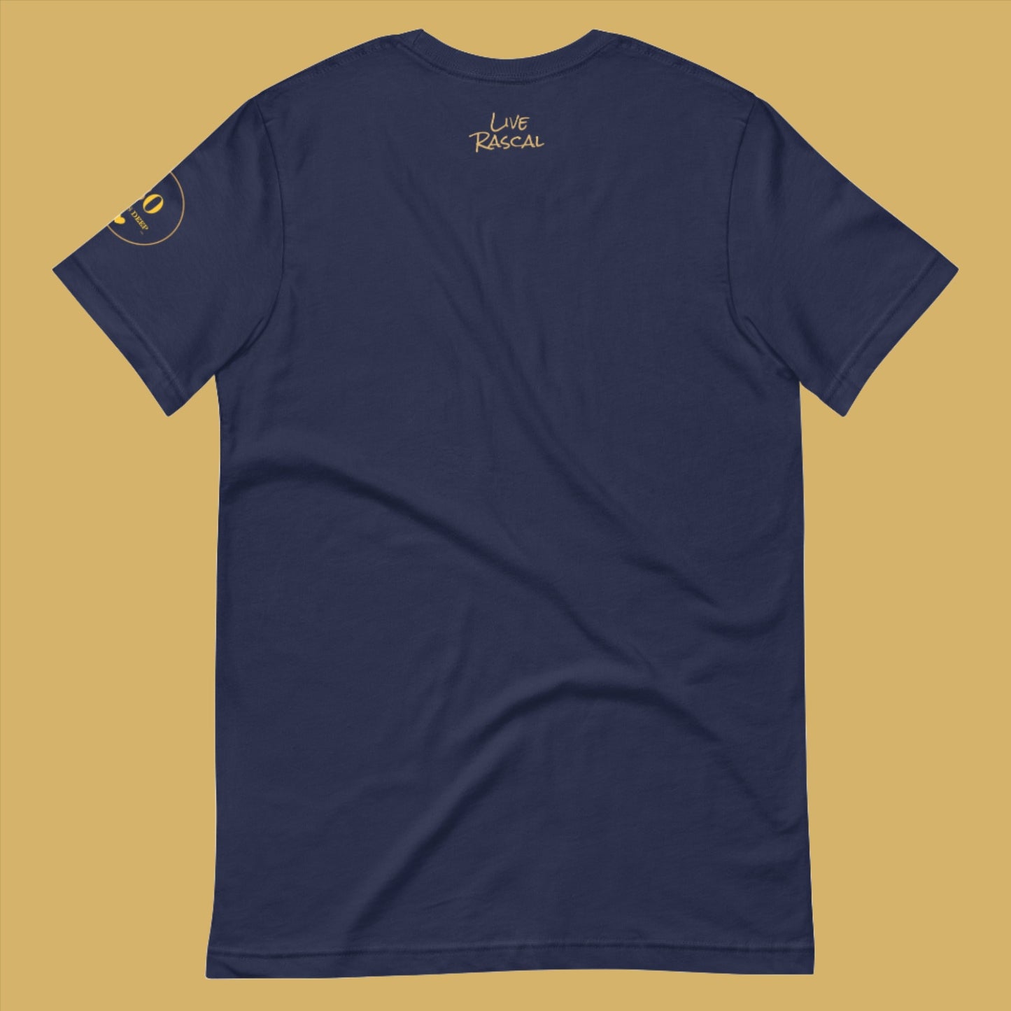 Live Rascal - 80 Girls Deep "Navy Gold" Women's t-shirt