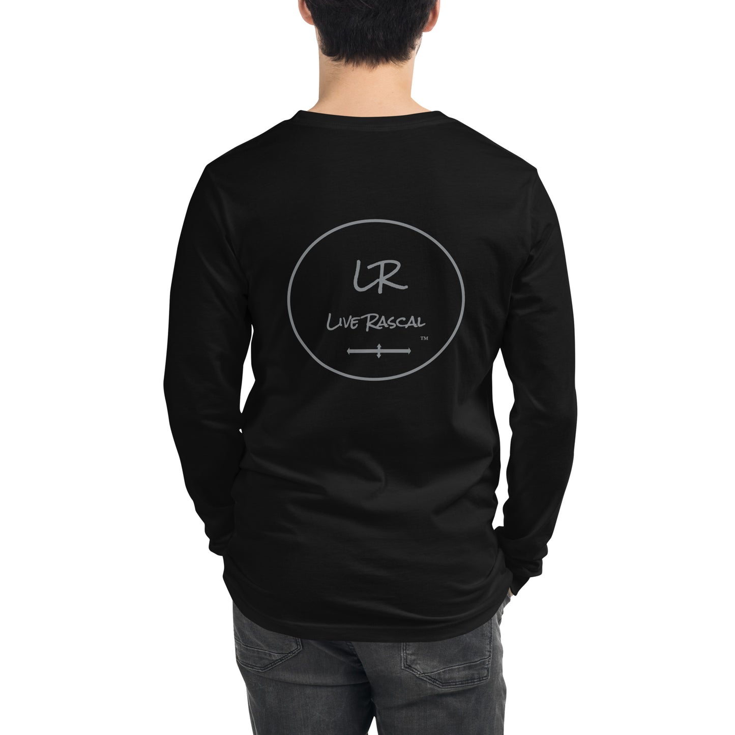LR - I can't stand myself" Black Long Sleeve Tee