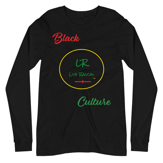 Live Rascal - "Black Culture" Long Sleeve tee (2 Colors)