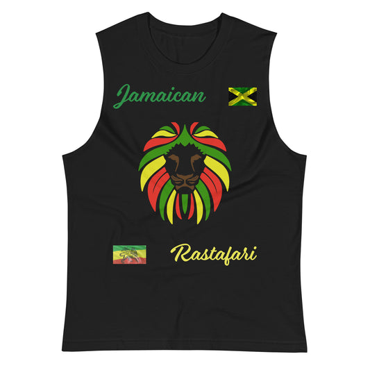 Live Rascal - "Rastafari" Muscle tee