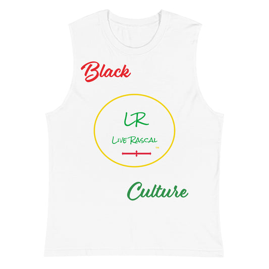 Live Rascal - "Black Culture" Muscle Shirt (W)