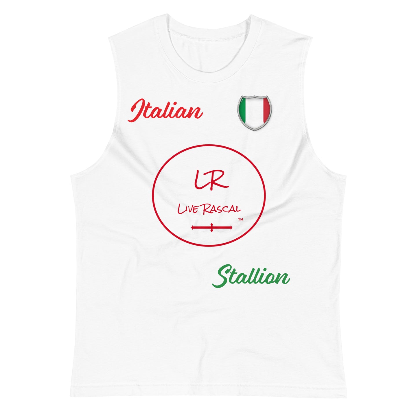 Live Rascal - "Italian Stallion" Muscle Shirt