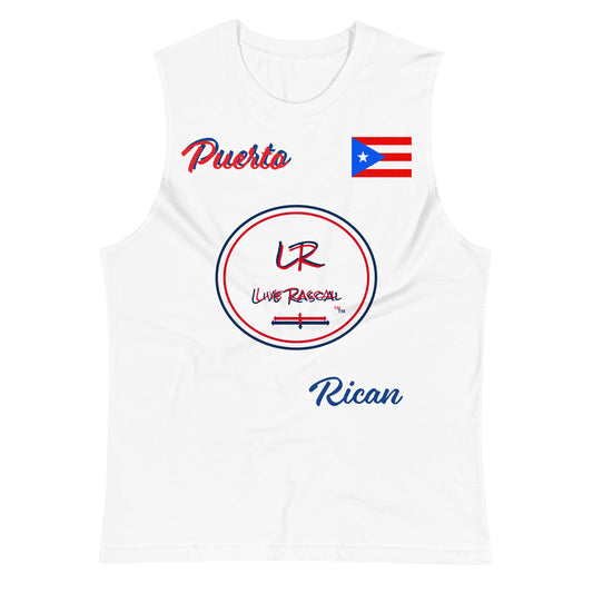 Live Rascal - "Puerto Rican" Muscle Shirt