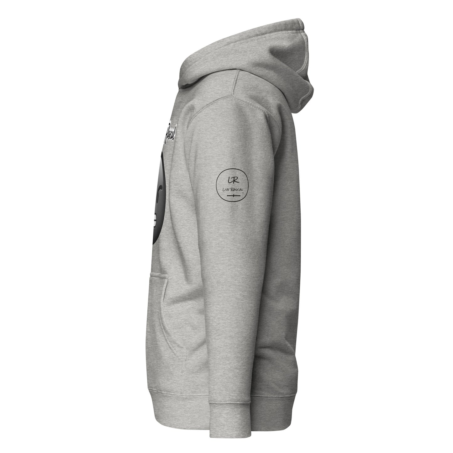 LR - "Angry Rascal" Gray Hoodie