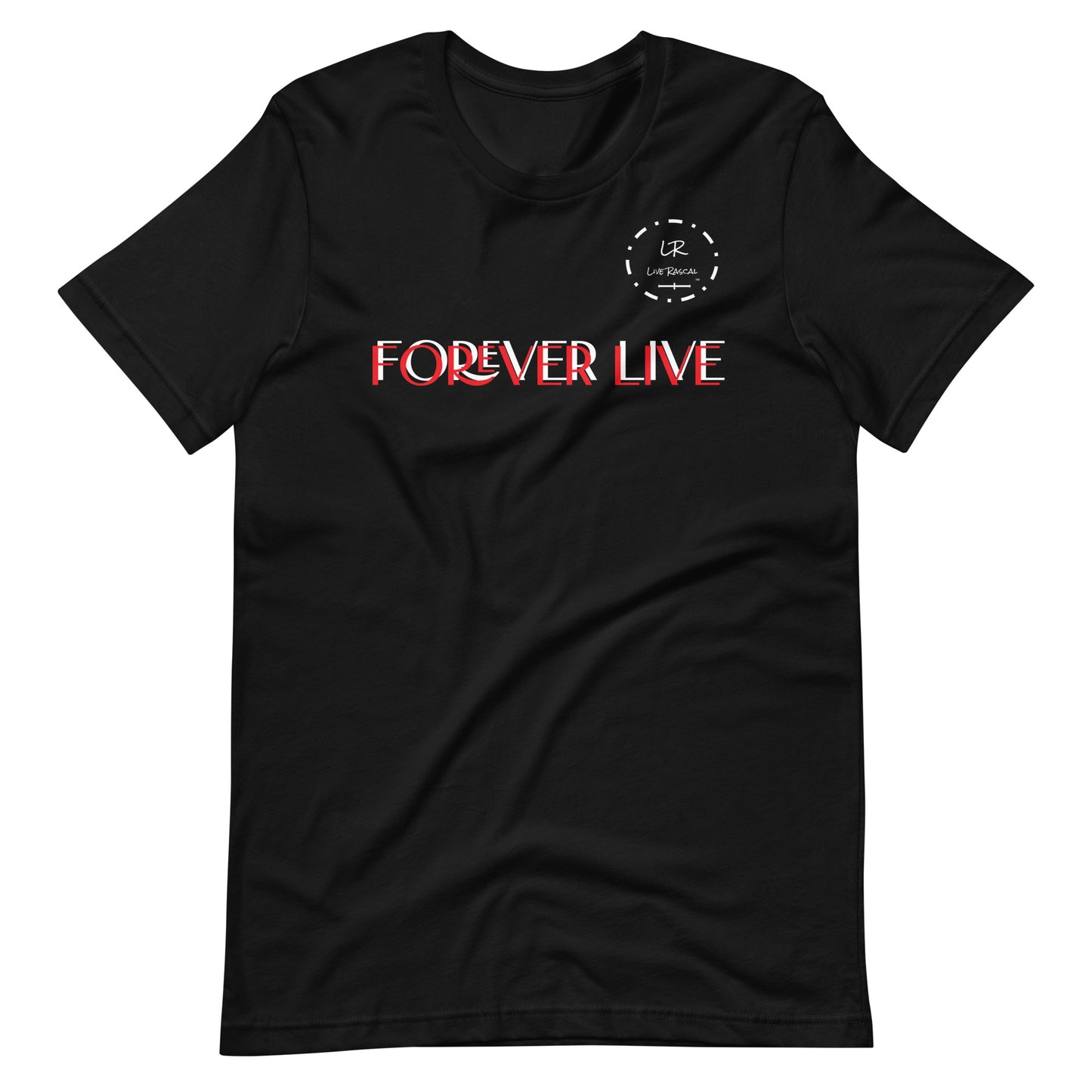 LR - Black Alley "Forever Live" Unisex t-shirt