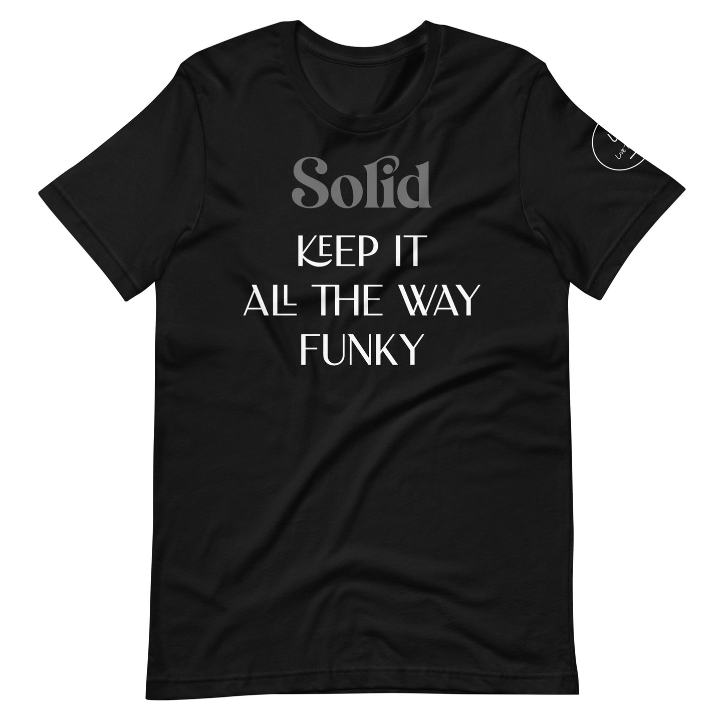 Live Rascal - "Solid" Black T-Shirt