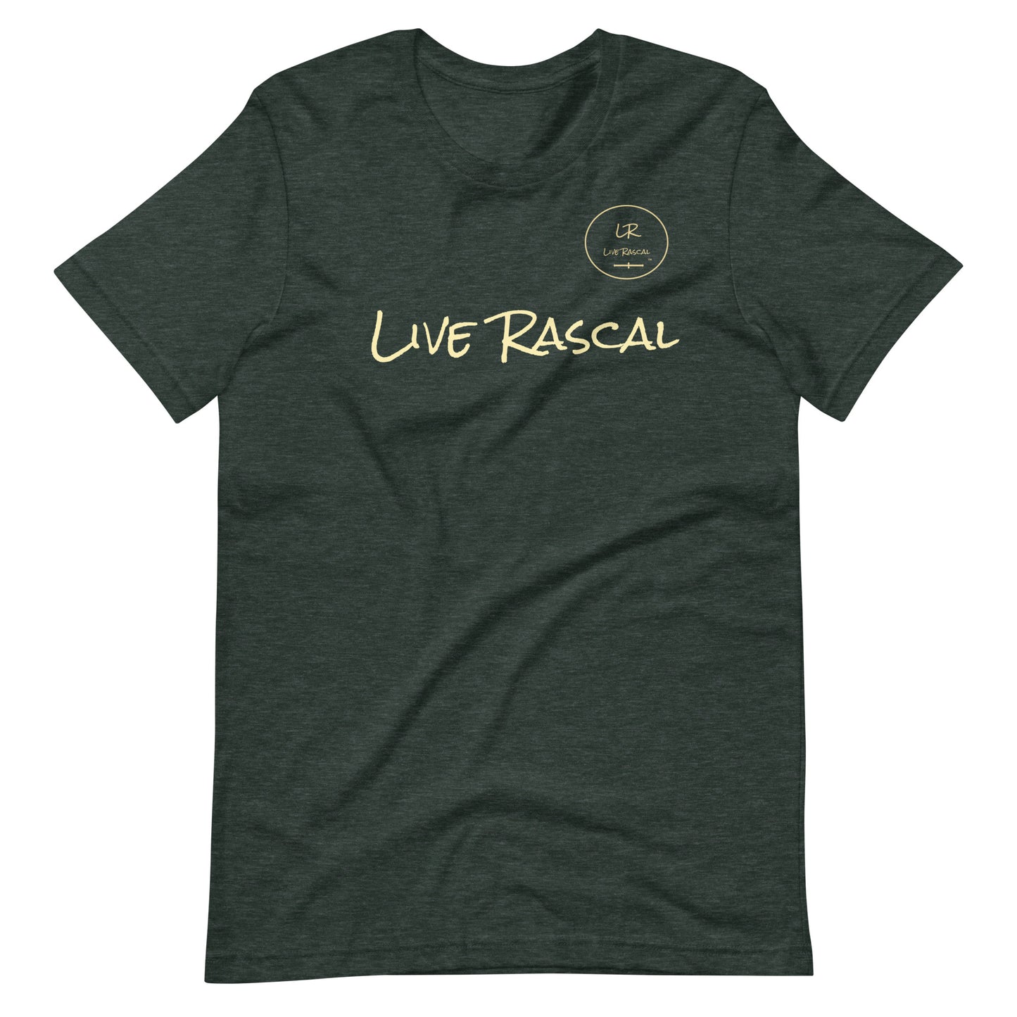 Live Rascal - "Forest Fusion" Unisex t-shirt