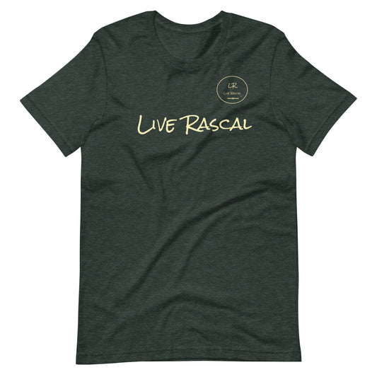 Live Rascal - "Forest Fusion" Unisex t-shirt