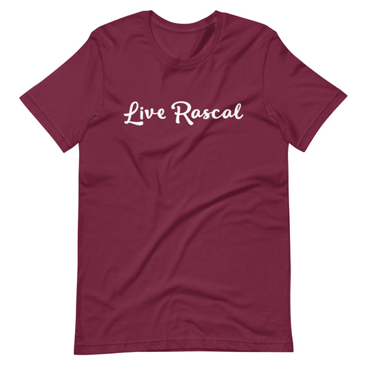 LR - Maroon Unisex t-shirt