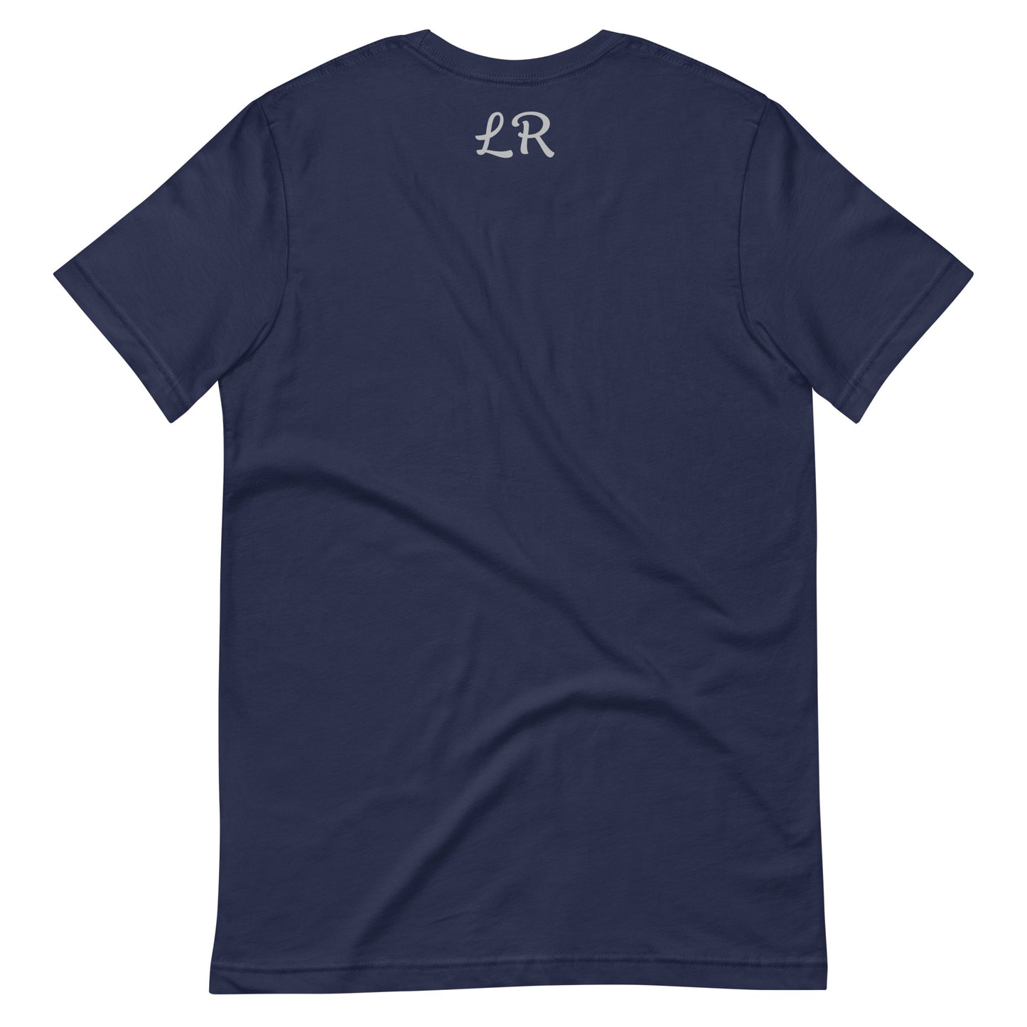 LR - Navy Unisex t-shirt