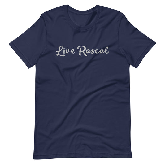 LR - Navy Unisex t-shirt