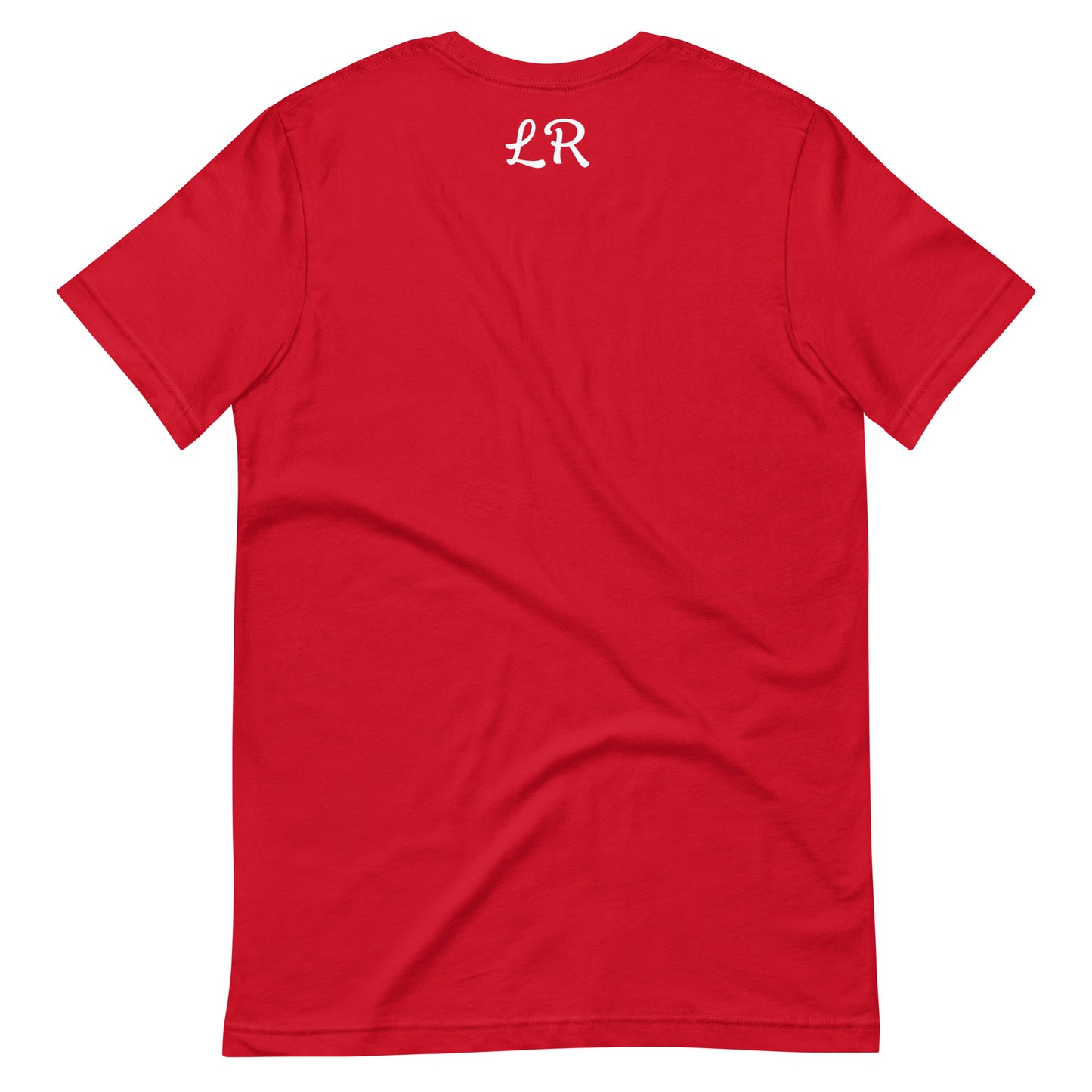 LR - Red Unisex t-shirt