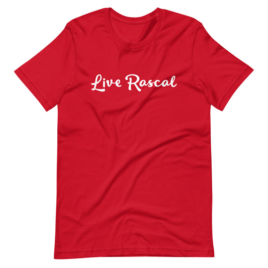 LR - Red Unisex t-shirt