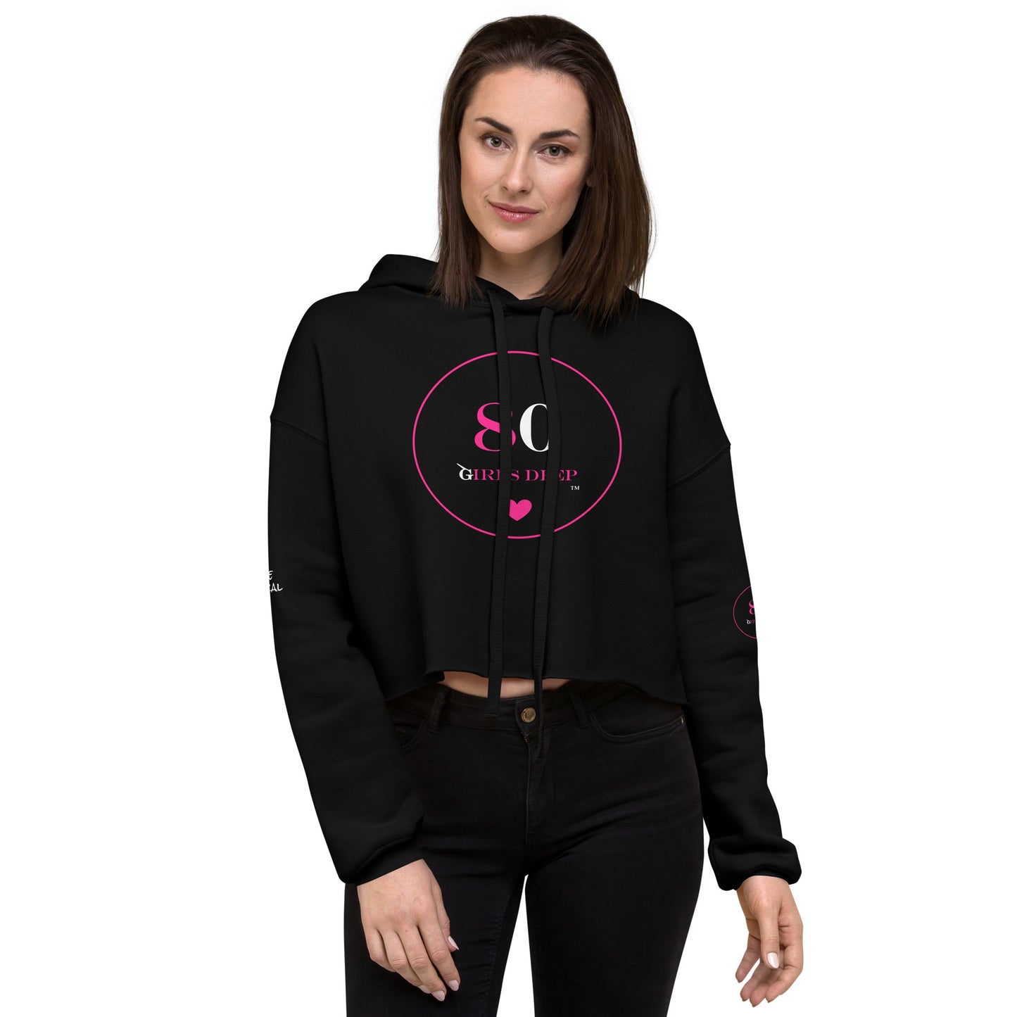 Live Rascal  - 80 Girls Deep "Sweet Fusion" Crop Hoodie