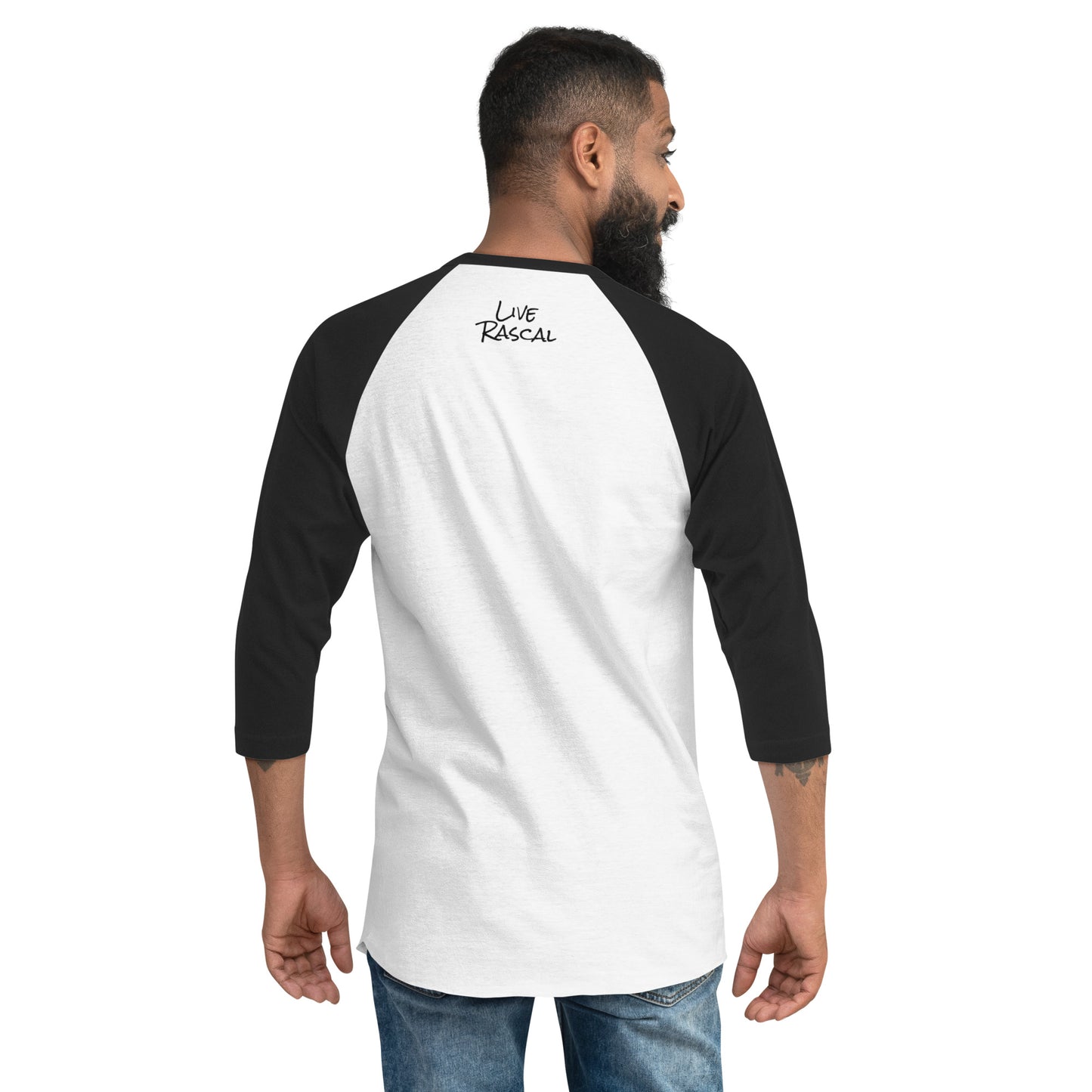 Live Rascal - "Vintage" - 3/4 sleeve raglan shirt