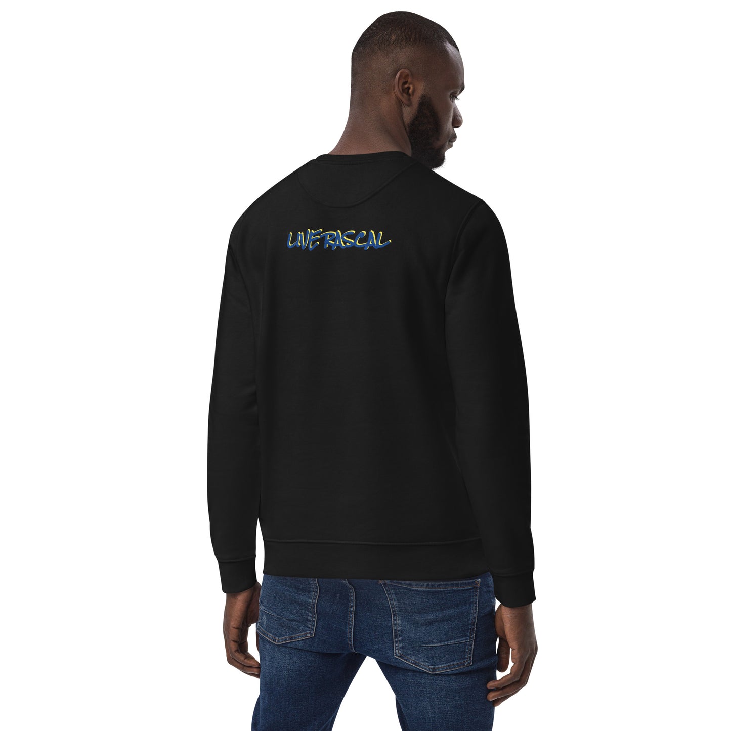 Live Rascal "Imperial Savage" Black eco sweatshirt