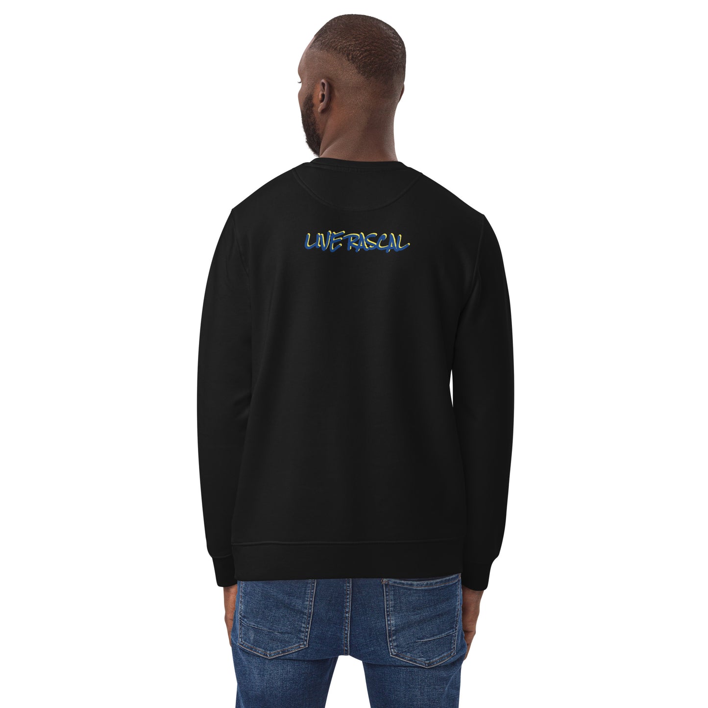 Live Rascal "Imperial Savage" Black eco sweatshirt