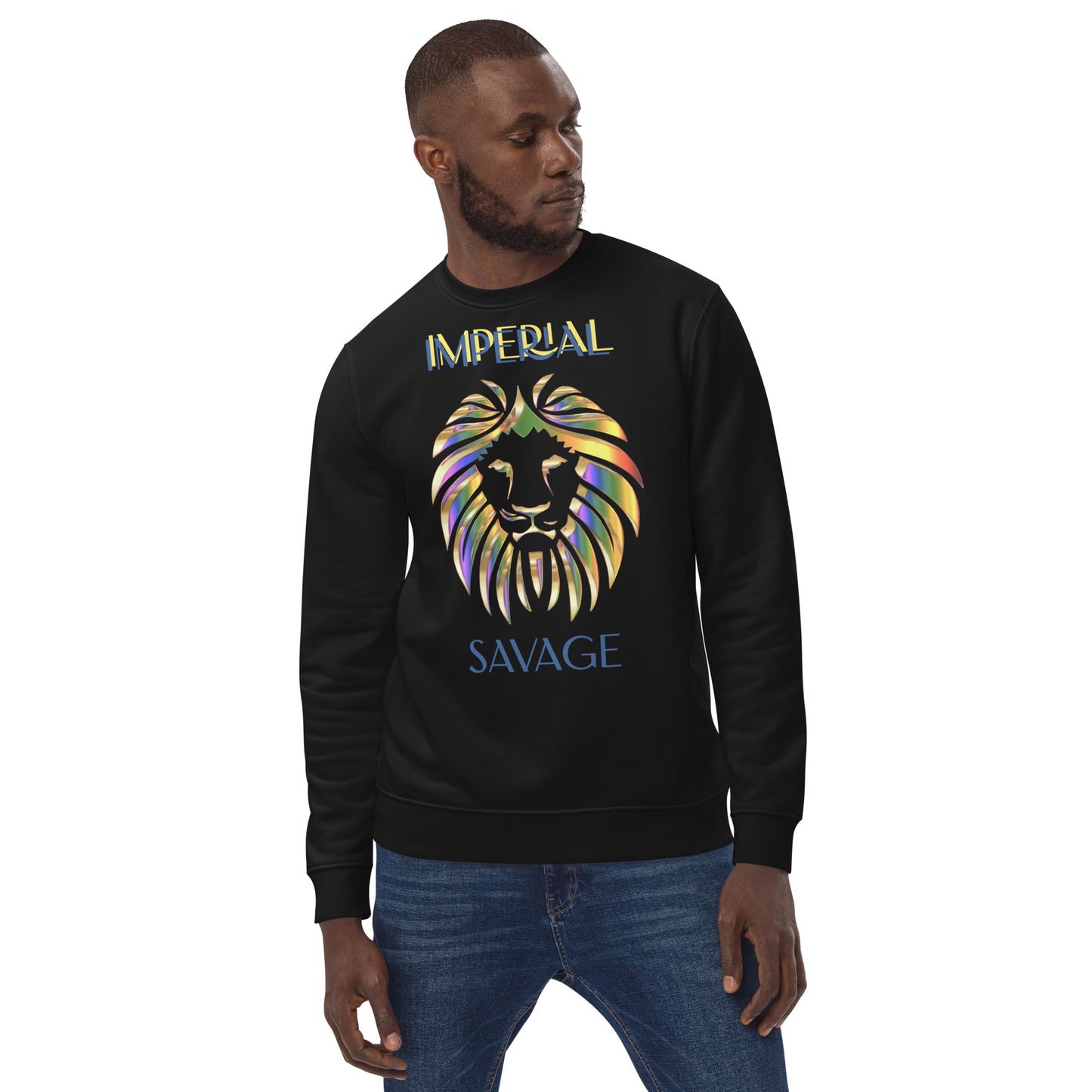 Live Rascal "Imperial Savage" Black eco sweatshirt