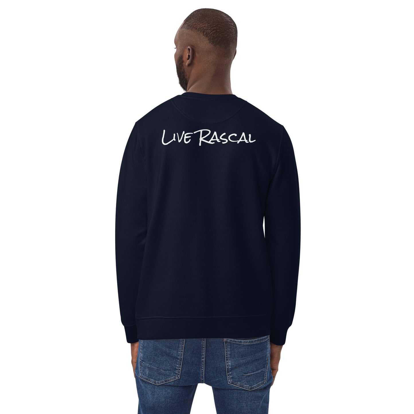 Live Rascal - "Style on you" French Navy eco sweatshirt