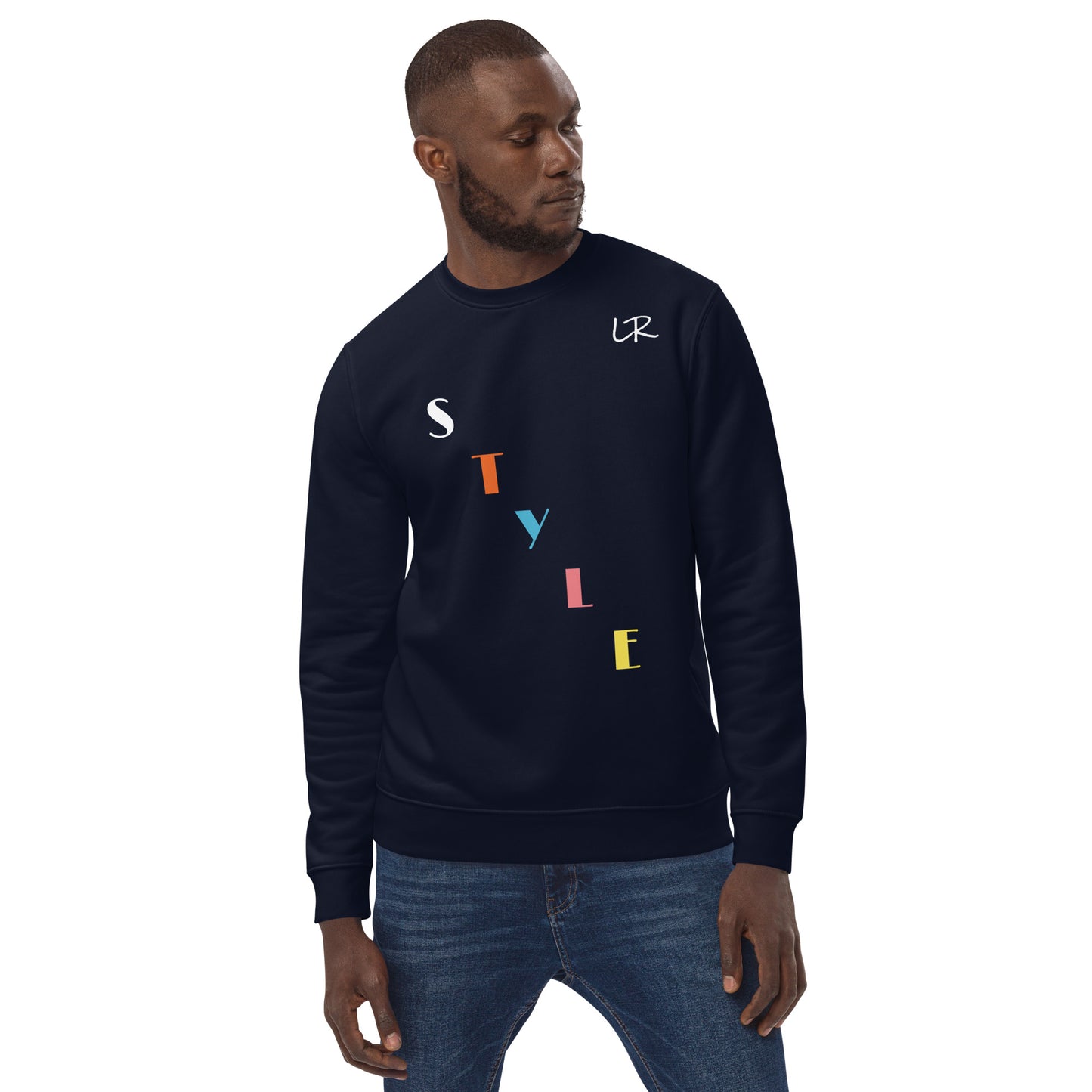 Live Rascal - "Style on you" French Navy eco sweatshirt