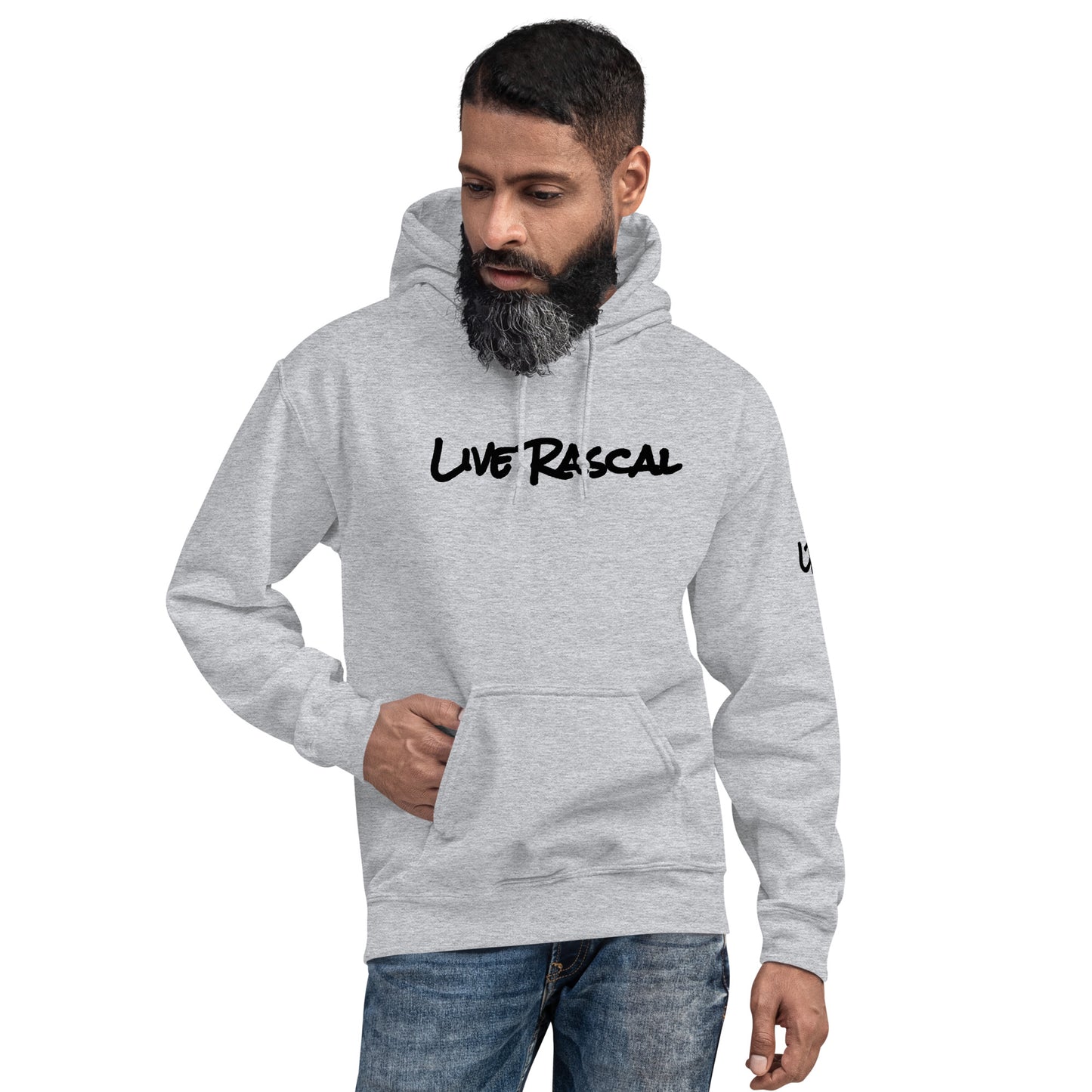 Live Rascal - Gray Hoodie