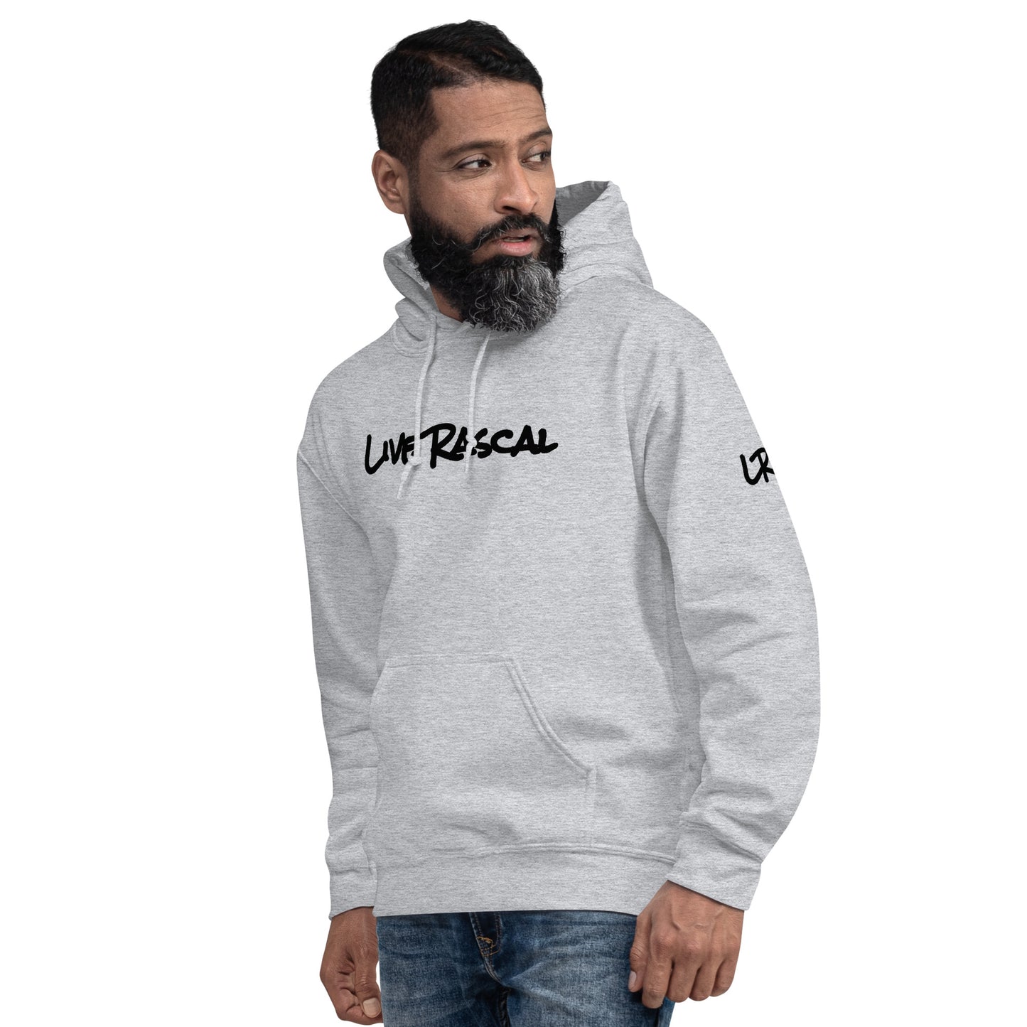 Live Rascal - Gray Hoodie