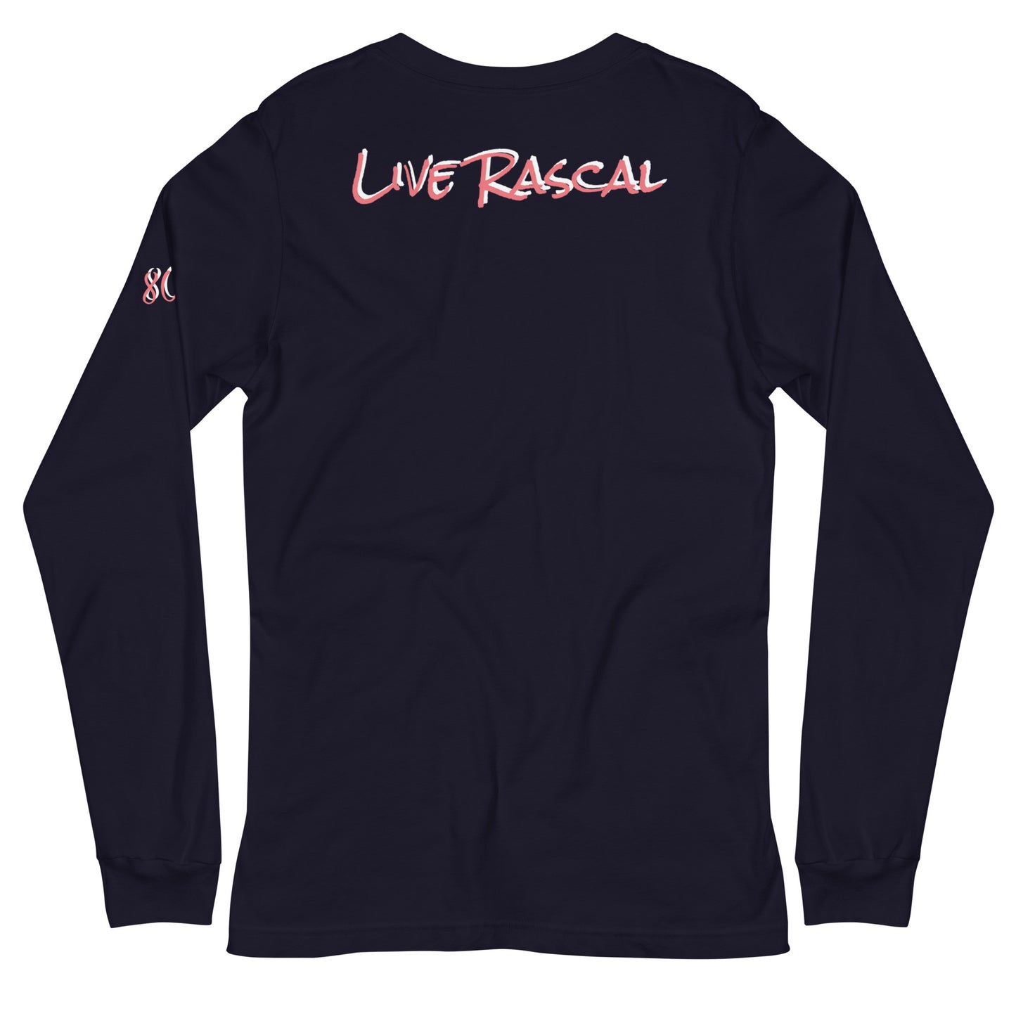 Live Rascal - 80's "We Rollin" Navy Long Sleeve Tee